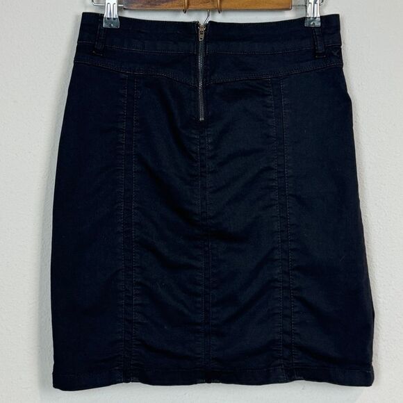 Beija Flor Kelly Black Mini Skirt 4 - Picture 3 of 6